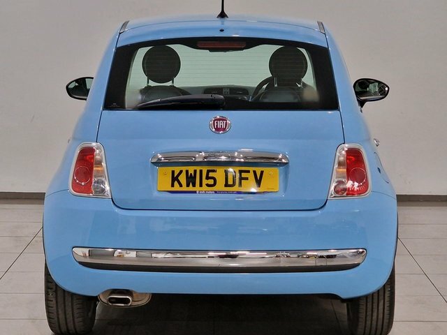Fiat 500 Pop Star Hatchback Azzuro Blue #5
