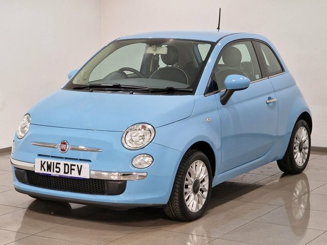 Fiat 500 Pop Star Hatchback Azzuro Blue #3