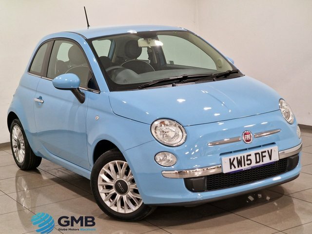 Fiat 500 Pop Star Hatchback Azzuro Blue