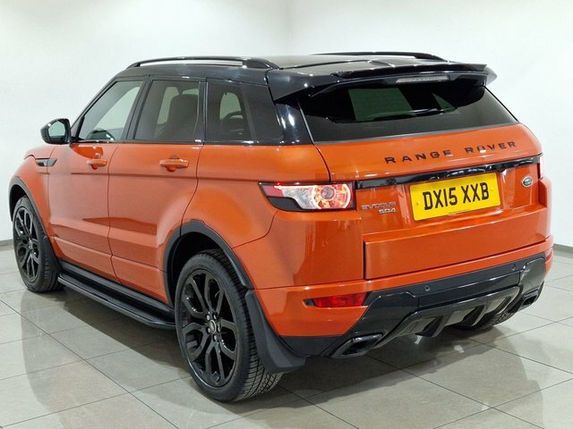 Land Rover Range Rover Evoque Sd4 Dynamic Special Edition Orange #4