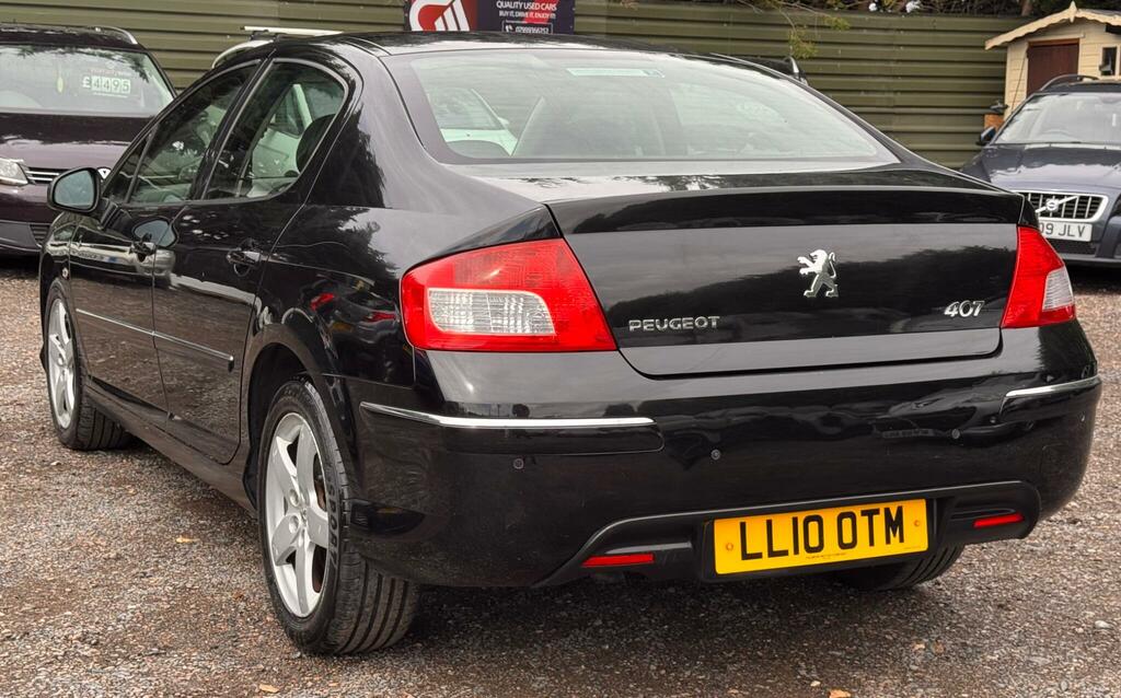 Peugeot 407 2.0 Hdi Fap Sport Black #5