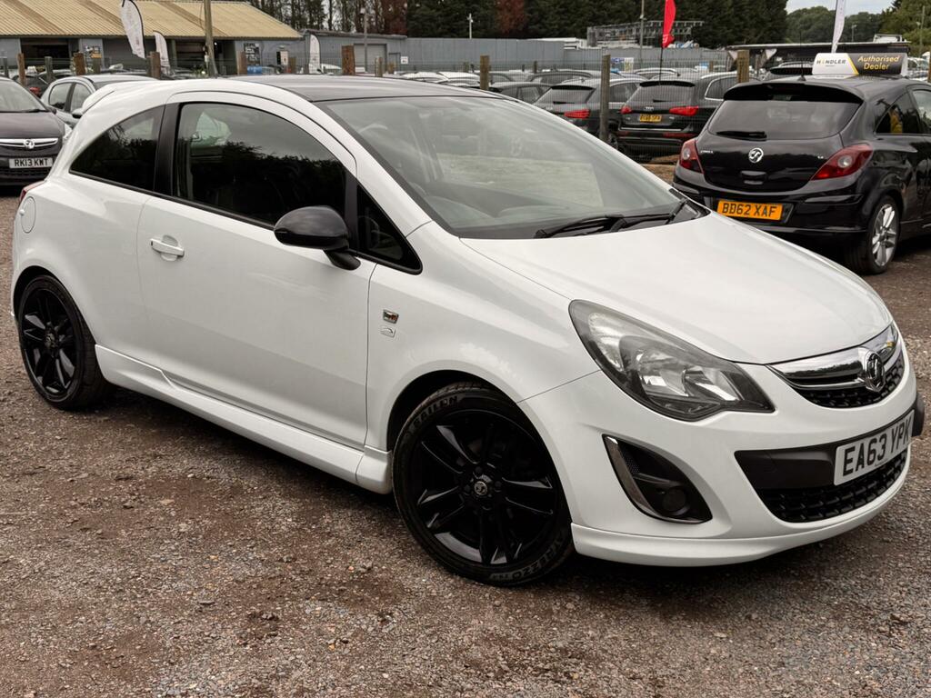 Vauxhall Corsa 1.2 16V Limited Edition Euro 5 White #2