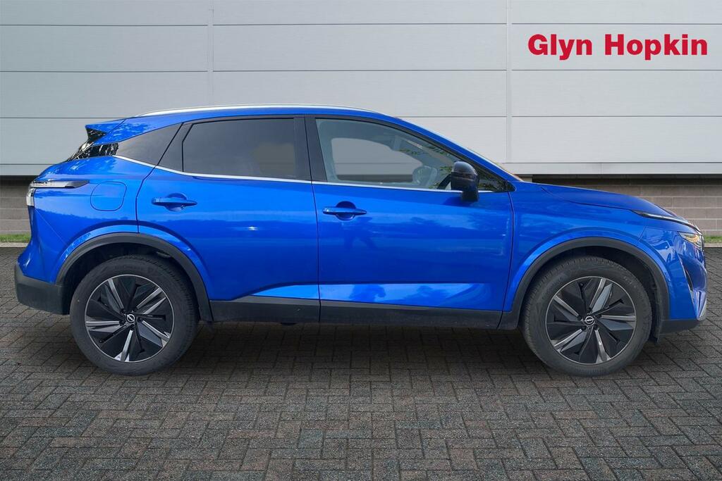 Nissan Qashqai 1.3 Dig-t Mh 158 Tekna Xtronic LM75EWT Blue #2