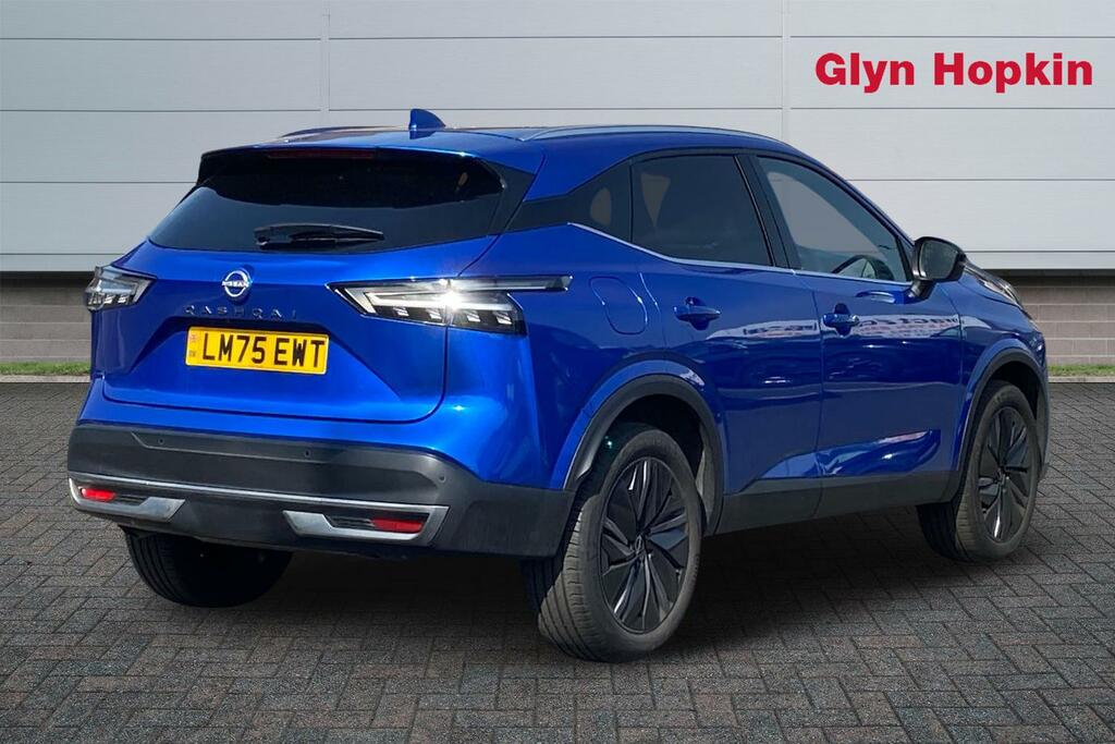 Nissan Qashqai 1.3 Dig-t Mh 158 Tekna Xtronic LM75EWT Blue #3