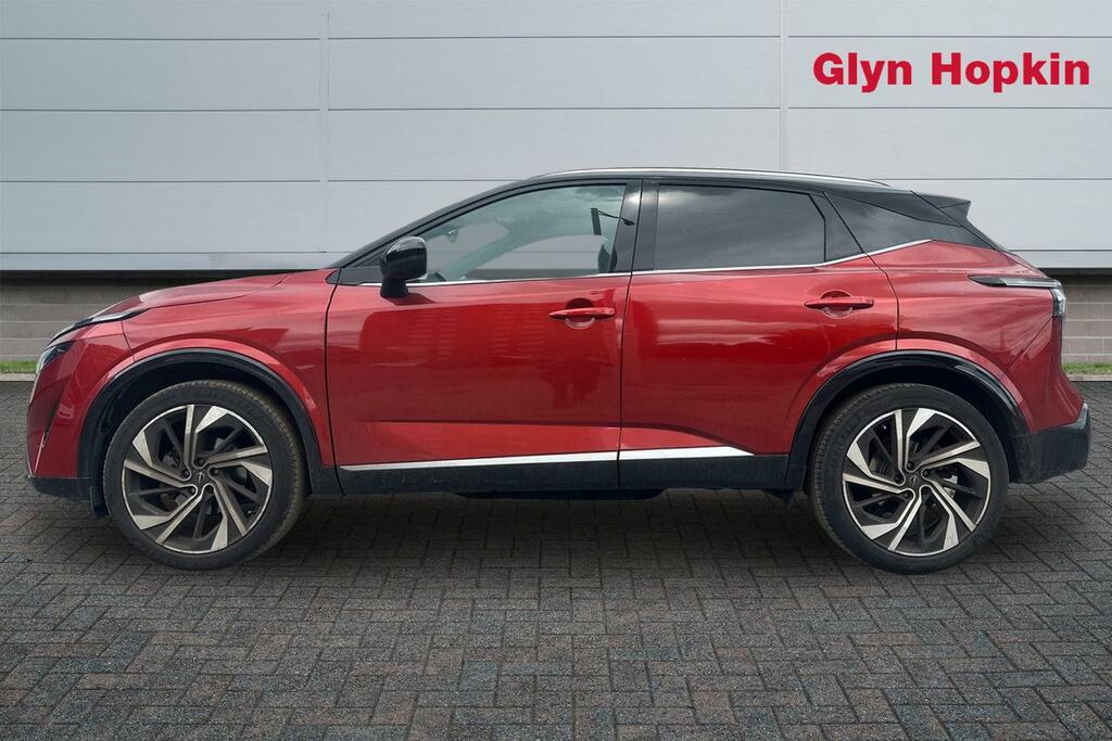 Nissan Qashqai 1.3 Dig-t Mh 158 Tekna ET25MHL Red #6