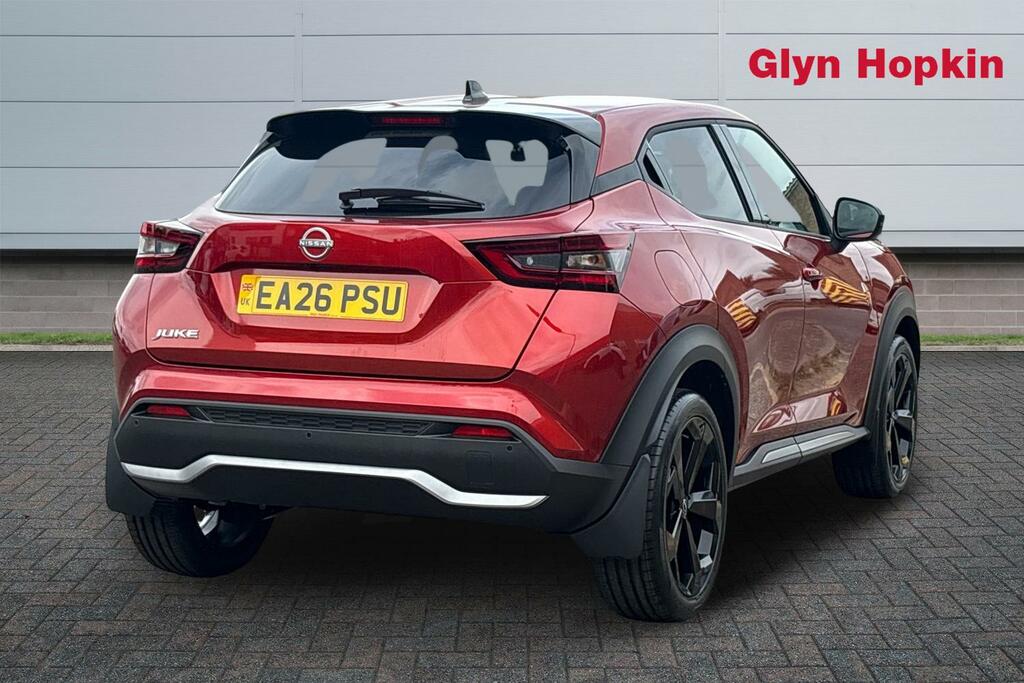 Nissan Juke 1.0 Dig-t Tekna Dct Red #3
