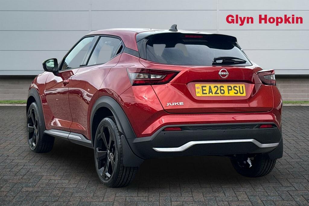 Nissan Juke 1.0 Dig-t Tekna Dct Red #5
