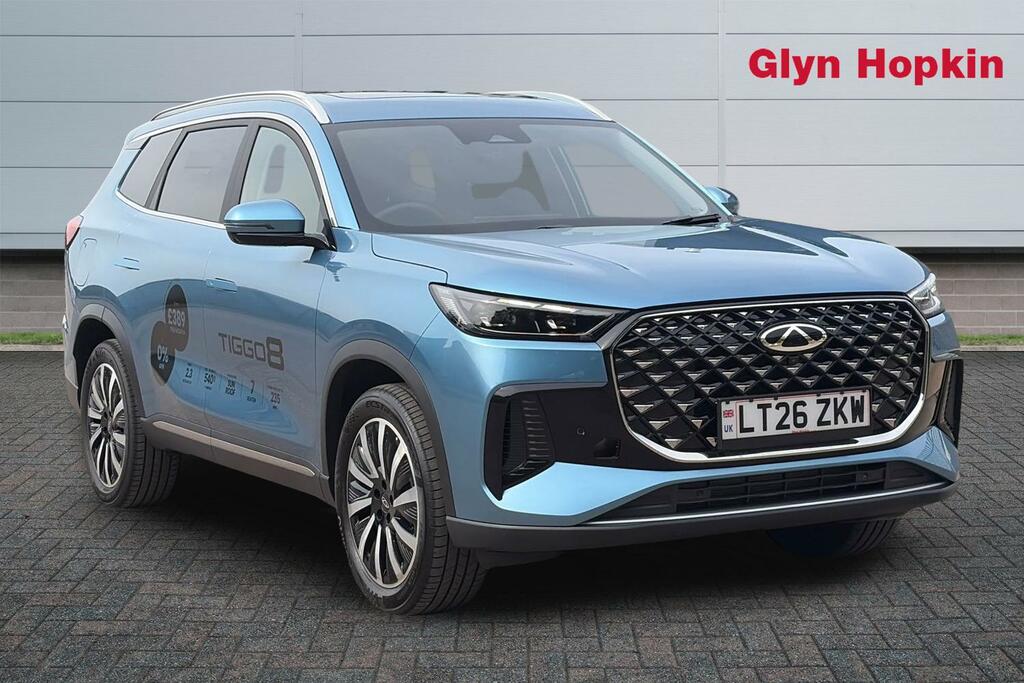 Chery Tiggo 8 1.5T Phev Summit Dht Blue