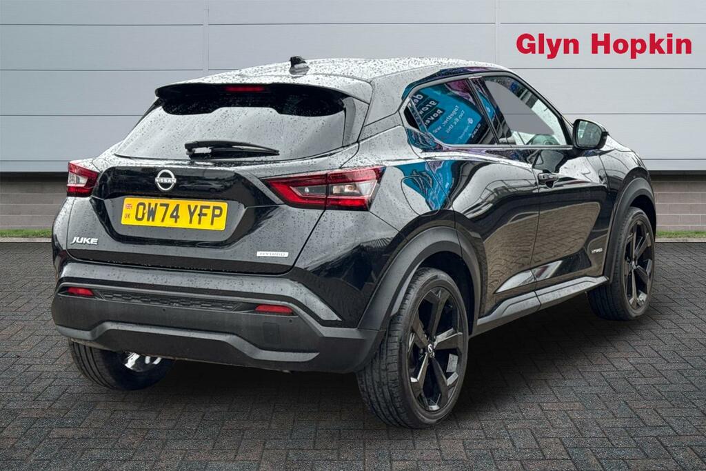 Nissan Juke 1.6 Hybrid Tekna OW74YFP Black #3