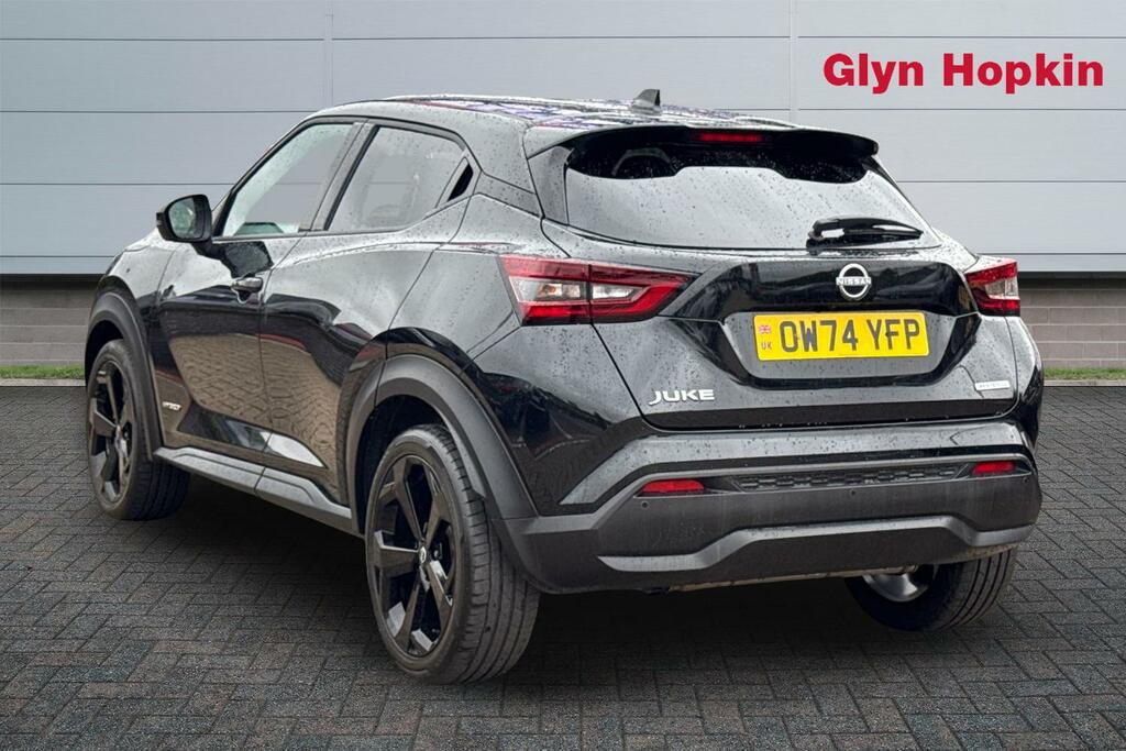 Nissan Juke 1.6 Hybrid Tekna OW74YFP Black #5