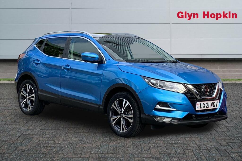 Nissan Qashqai 1.3 Dig-t N-connecta Glass Roof Pack Blue