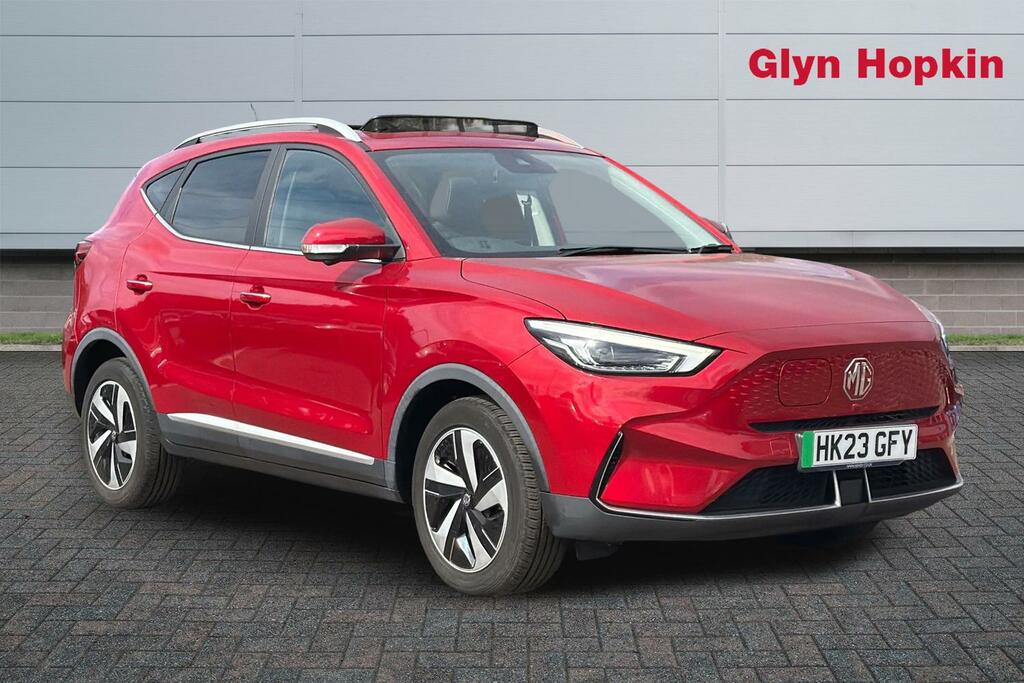 MG ZS 115Kw Trophy Ev Long Range 73Kwh Red