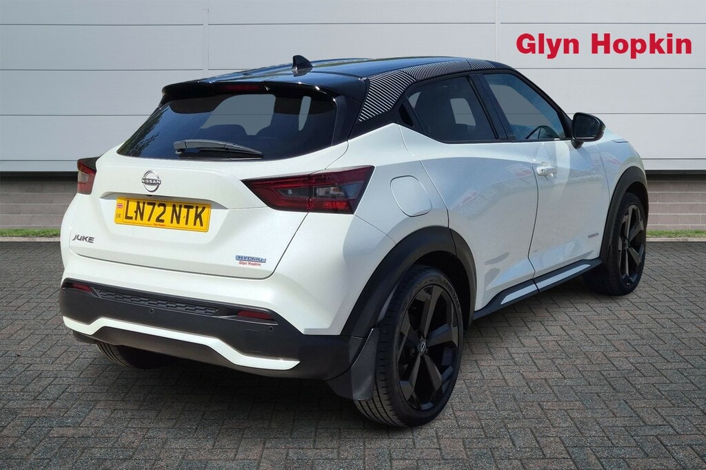 Nissan Juke 1.6 Hybrid Premiere Edition LN72NTK White #3
