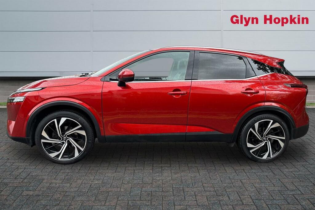 Nissan Qashqai 1.3 Dig-t Mh 158 Tekna EY22KOJ Red #6