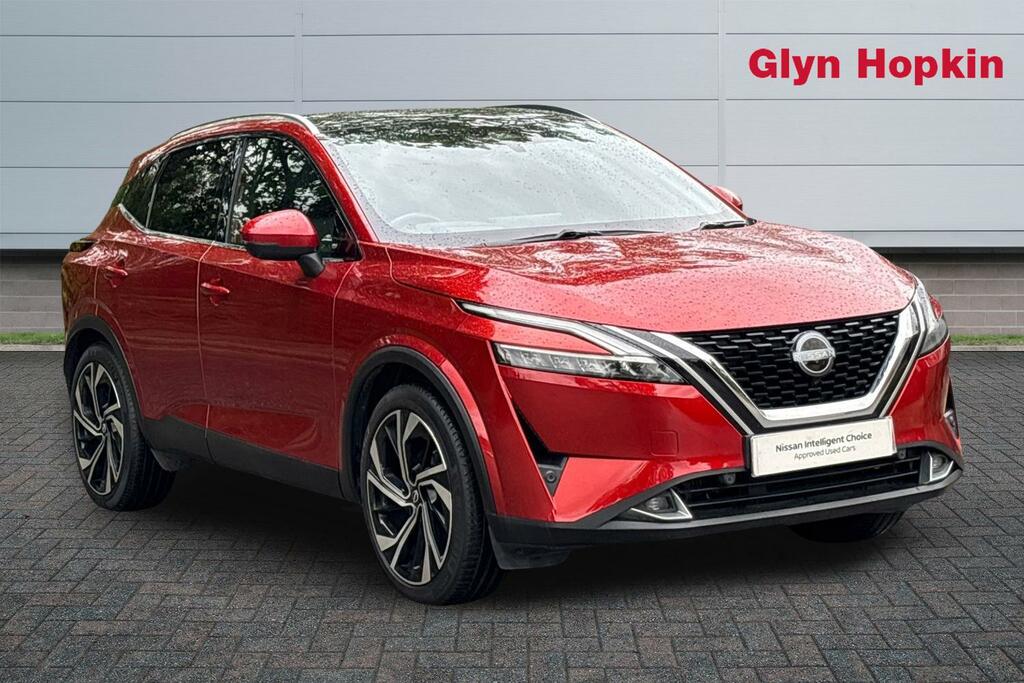 Nissan Qashqai 1.3 Dig-t Mh 158 Tekna EY22KOJ Red