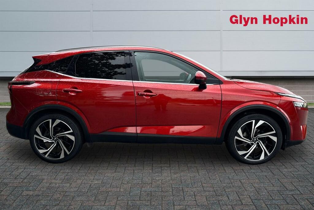 Nissan Qashqai 1.3 Dig-t Mh 158 Tekna EY22KOJ Red #2
