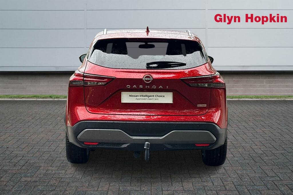 Nissan Qashqai 1.3 Dig-t Mh 158 Tekna EY22KOJ Red #4