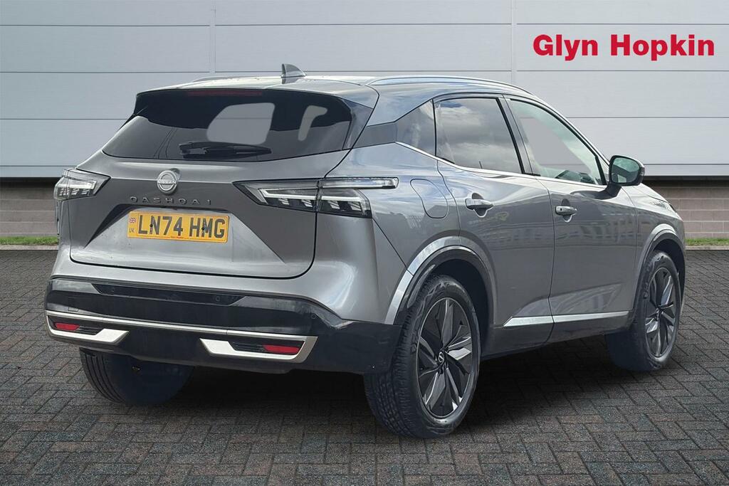 Nissan Qashqai 1.3 Dig-t Mh 158 Tekna LN74HMG Grey #3
