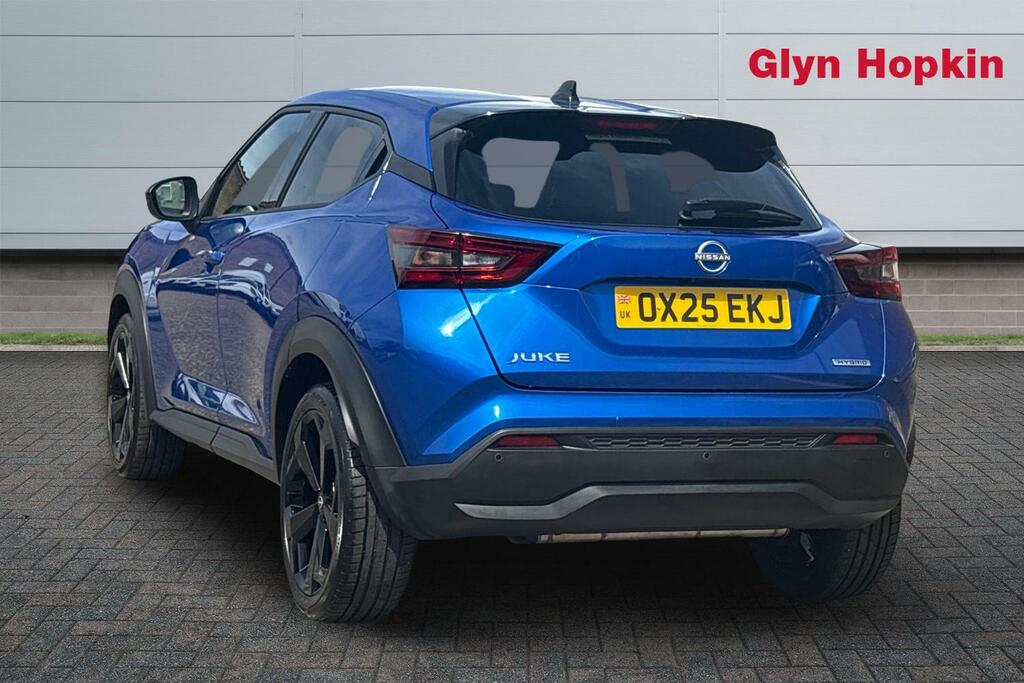 Nissan Juke 1.6 Hybrid Tekna OX25EKJ Blue #5