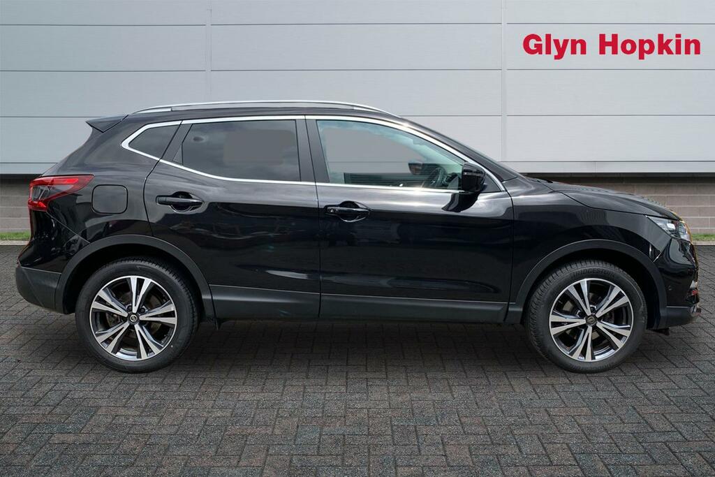 Nissan Qashqai 1.3 Dig-t N-connecta Glass Roof Pack KU69VUG Black #2