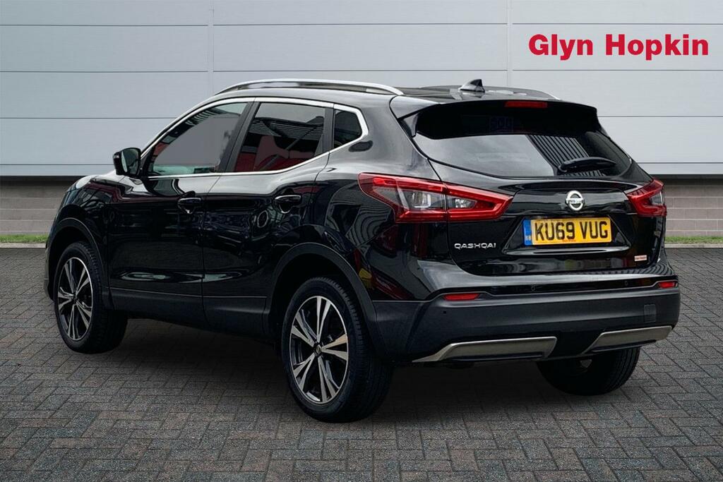 Nissan Qashqai 1.3 Dig-t N-connecta Glass Roof Pack KU69VUG Black #5