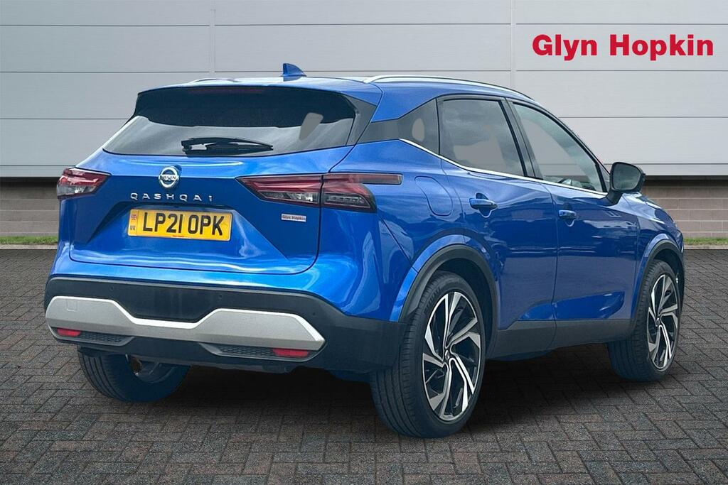 Nissan Qashqai 1.3 Dig-t Mh 158 Tekna Xtronic LP21OPK Blue #3
