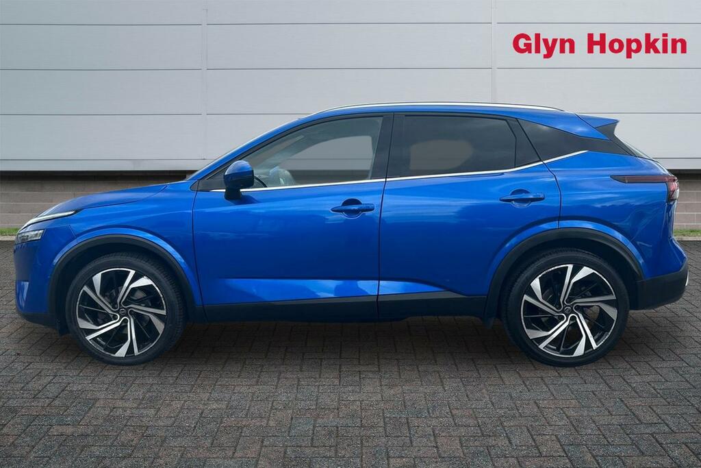 Nissan Qashqai 1.3 Dig-t Mh 158 Tekna Xtronic LP21OPK Blue #6