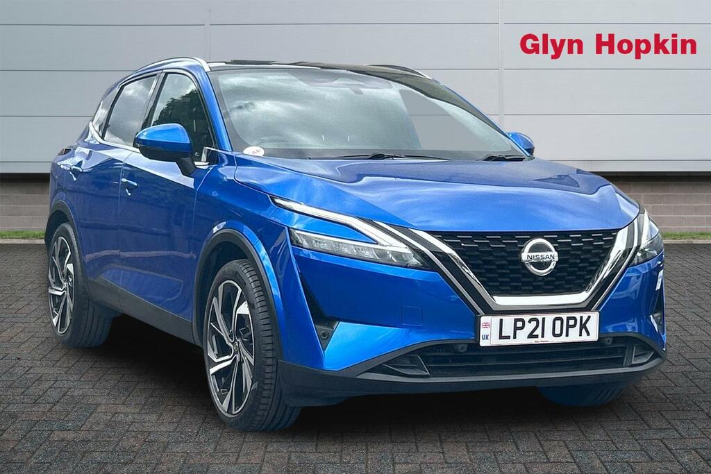 Nissan Qashqai 1.3 Dig-t Mh 158 Tekna Xtronic LP21OPK Blue