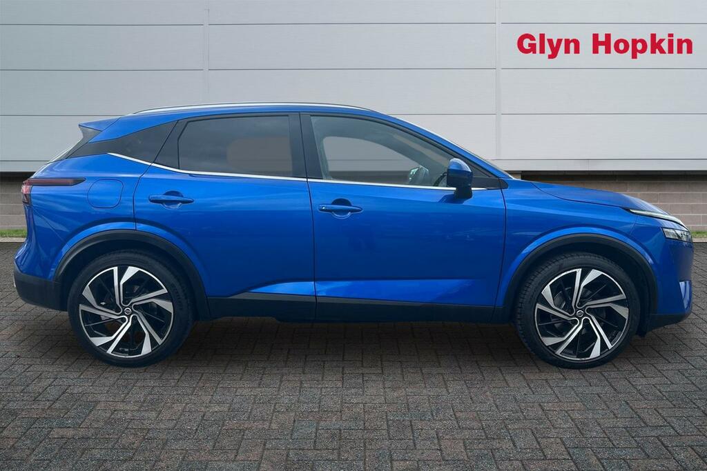 Nissan Qashqai 1.3 Dig-t Mh 158 Tekna Xtronic LP21OPK Blue #2