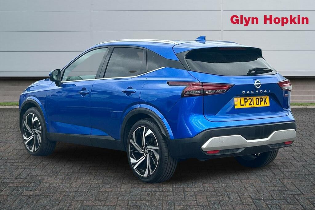 Nissan Qashqai 1.3 Dig-t Mh 158 Tekna Xtronic LP21OPK Blue #5