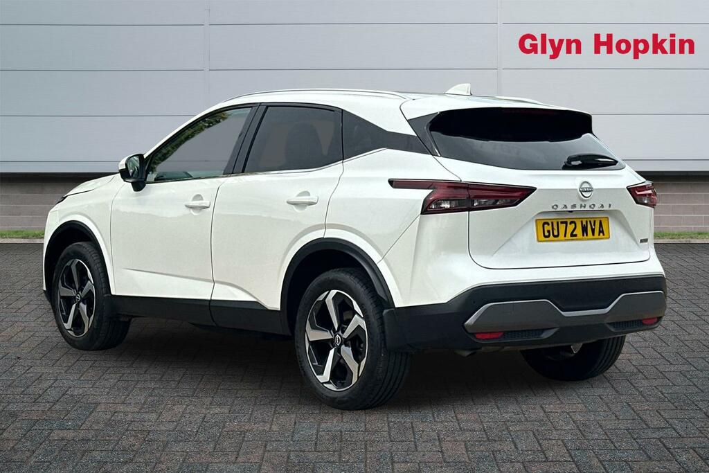 Nissan Qashqai 1.3 Dig-t Mh N-connecta GU72WVA White #5