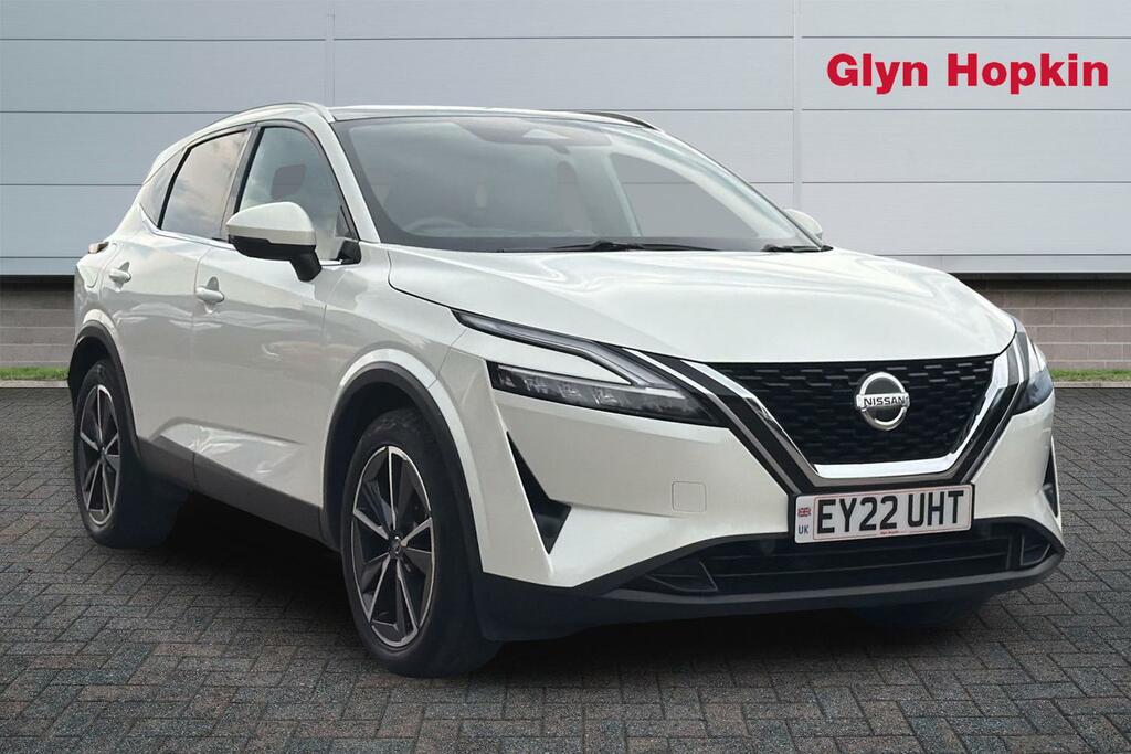 Nissan Qashqai 1.3 Dig-t Mh Tekna White