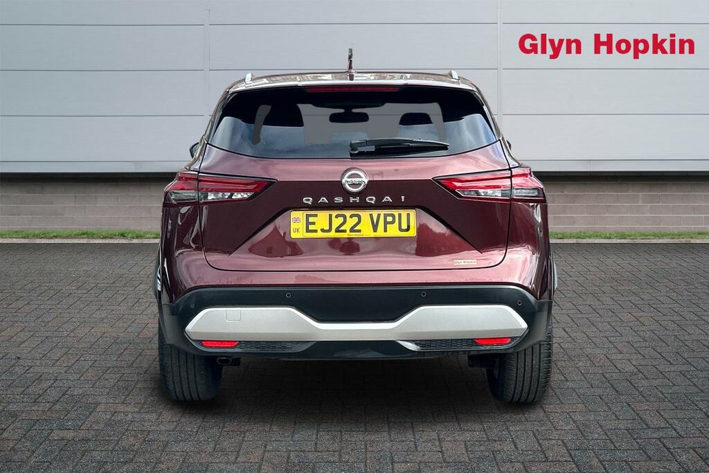 Nissan Qashqai 1.3 Dig-t Mh Tekna EJ22VPU Red #4