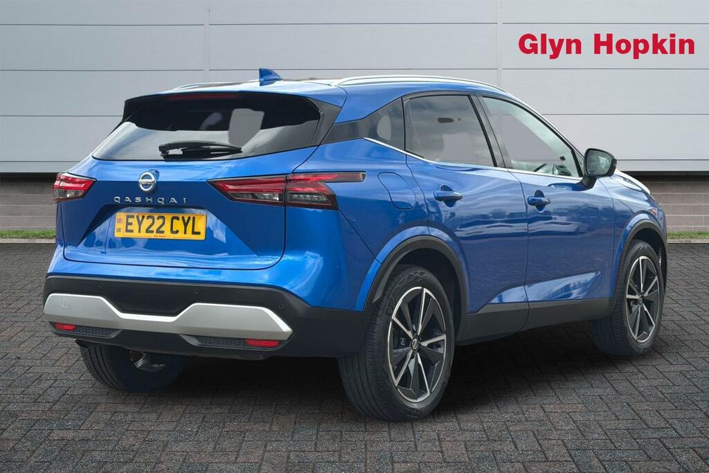 Nissan Qashqai 1.3 Dig-t Mh 158 Tekna Xtronic EY22CYL Blue #3