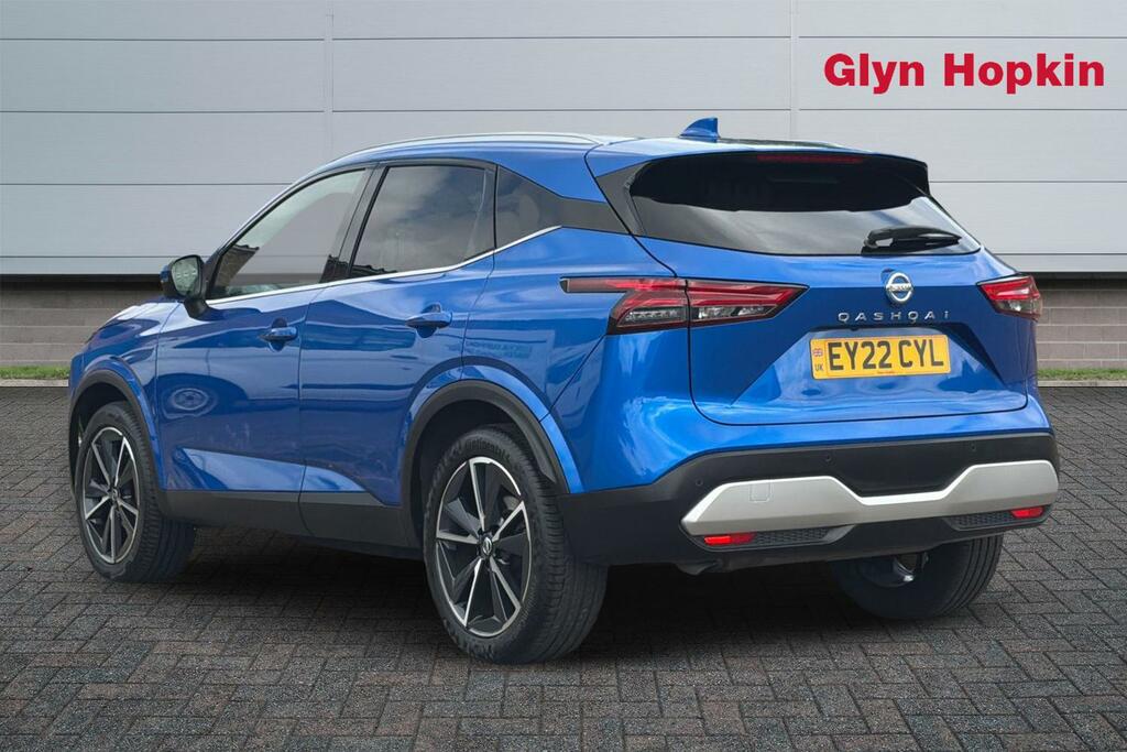 Nissan Qashqai 1.3 Dig-t Mh 158 Tekna Xtronic EY22CYL Blue #5