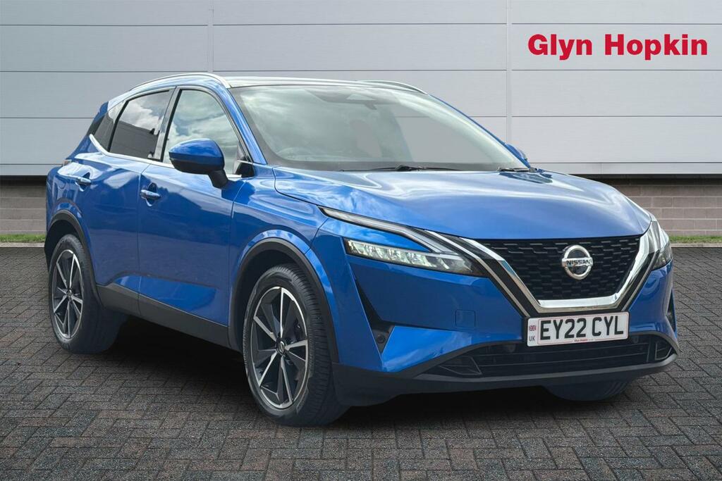 Nissan Qashqai 1.3 Dig-t Mh 158 Tekna Xtronic EY22CYL Blue