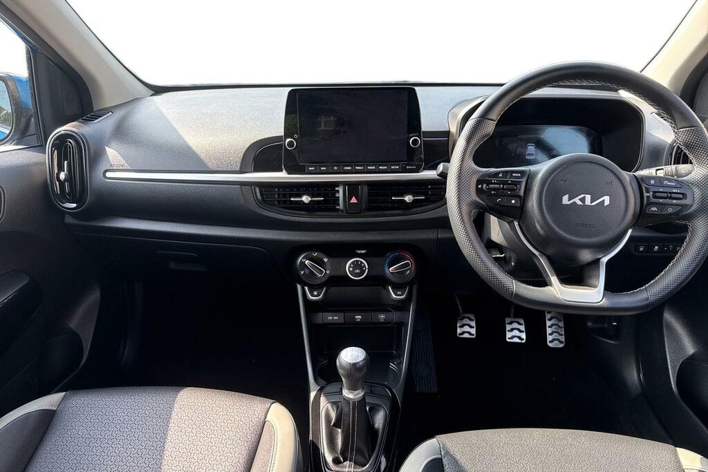 Kia Picanto 1.0 Dpi Gt-line Euro 6 Ss White #12