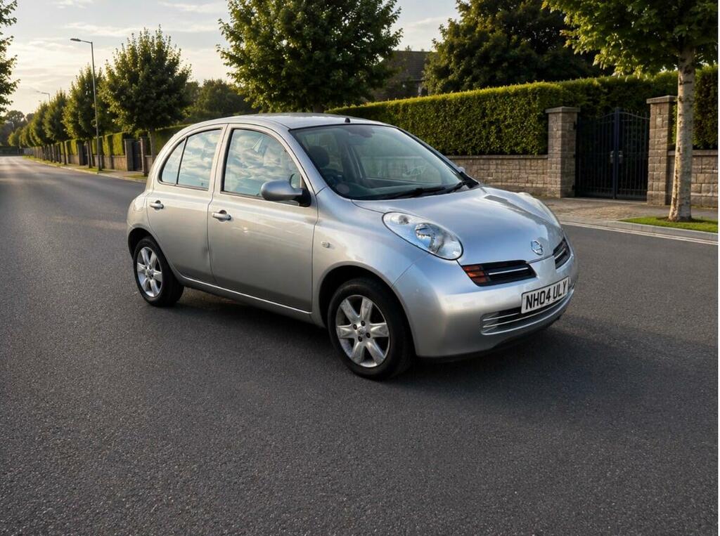 Nissan Micra Sve Silver