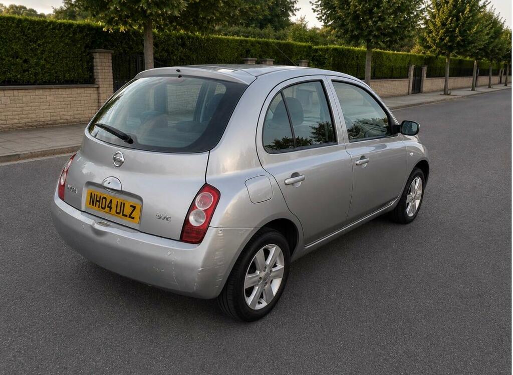 Nissan Micra Sve Silver #2