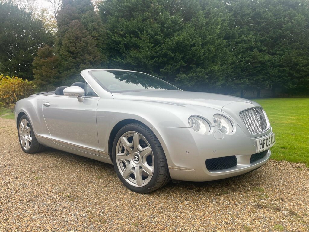 Bentley Continental Gt 6.0 W12 Gtc Convertible 4Wd Euro 4 Silver