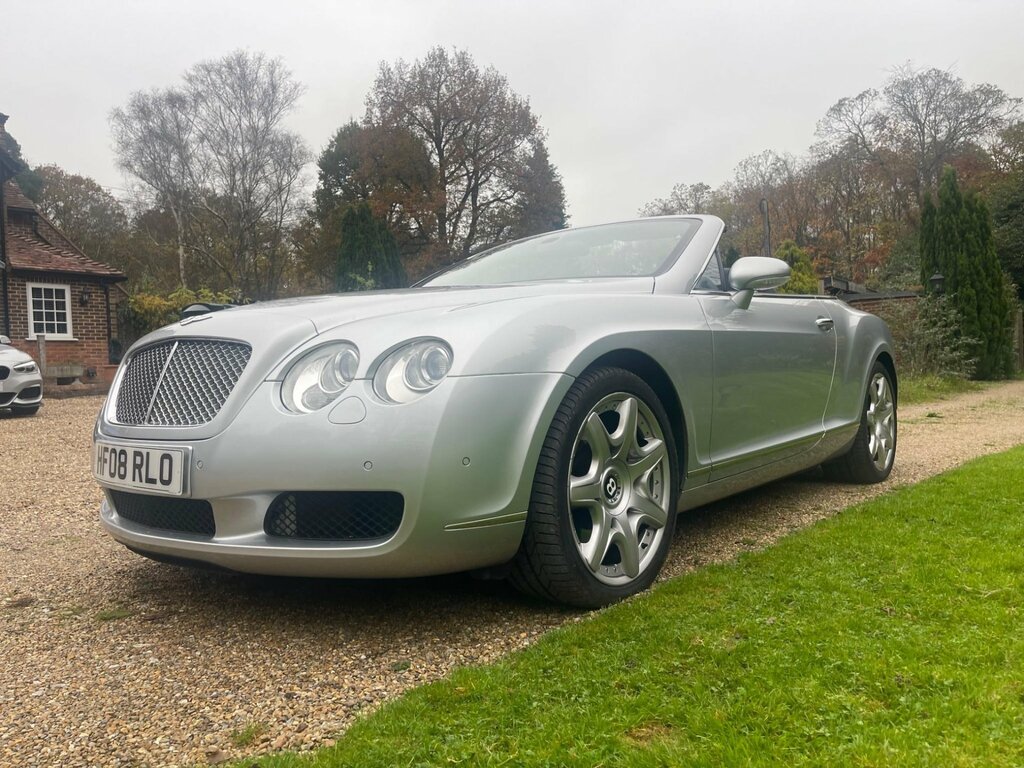 Bentley Continental Gt 6.0 W12 Gtc Convertible 4Wd Euro 4 Silver #2