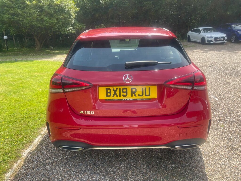 Mercedes-Benz A Class 1.3 A180 Amg Line Hatchback Euro BX19RJU Red #4