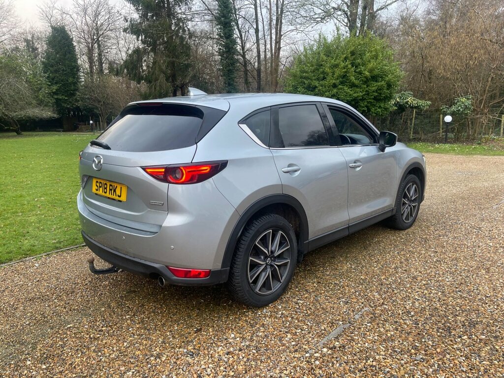 Mazda CX-5 2.2 Skyactiv-d Sport Nav Suv 4Wd SP18RKJ Silver #5