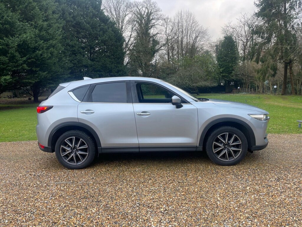 Mazda CX-5 2.2 Skyactiv-d Sport Nav Suv 4Wd SP18RKJ Silver #3
