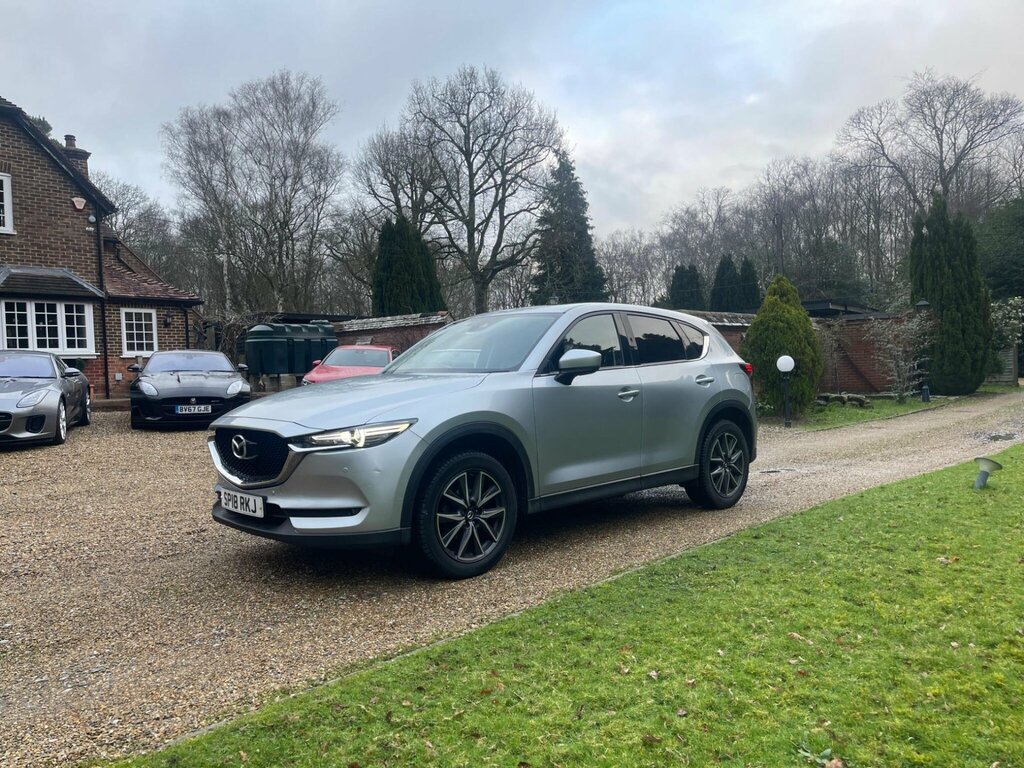 Mazda CX-5 2.2 Skyactiv-d Sport Nav Suv 4Wd SP18RKJ Silver #2