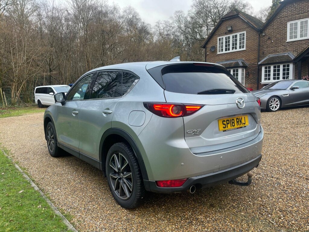 Mazda CX-5 2.2 Skyactiv-d Sport Nav Suv 4Wd SP18RKJ Silver #6