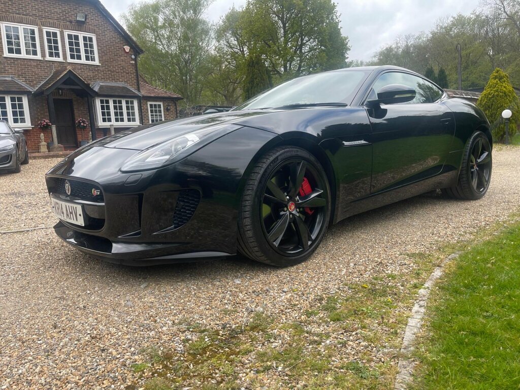 Jaguar F-Type 3.0 V6 S Coupe Euro 5 Ss 380 P KR14AHV Black #2