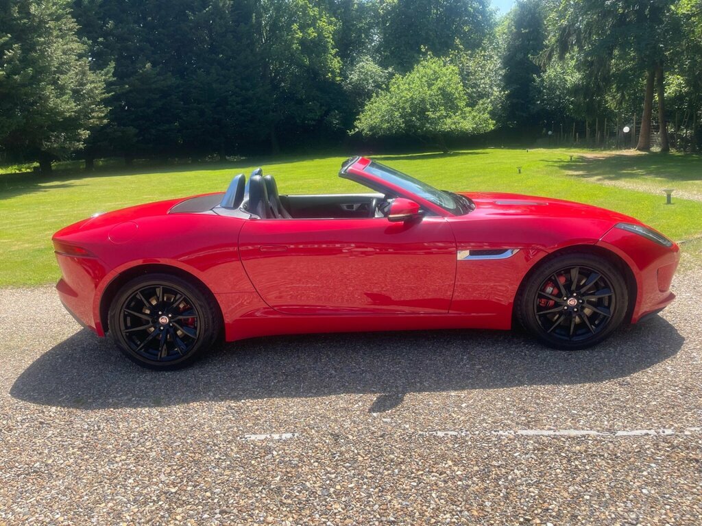 Jaguar F-Type 3.0 V6 Convertible Euro 5 Ss 3 DV14FVK Red #3