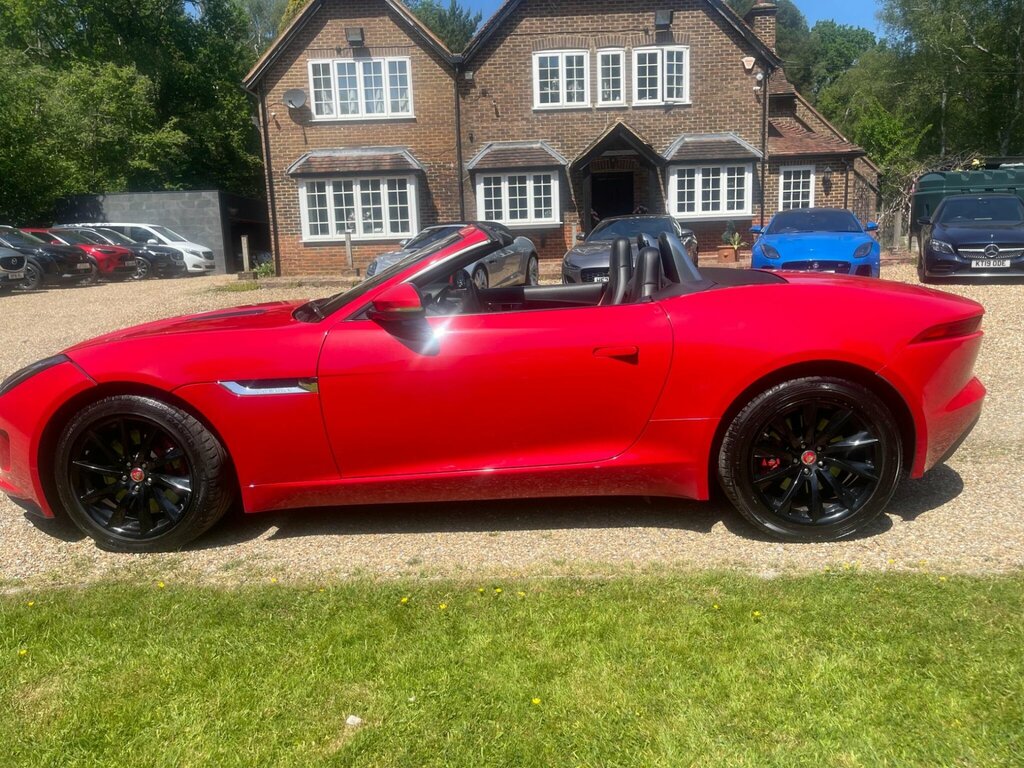 Jaguar F-Type 3.0 V6 Convertible Euro 5 Ss 3 DV14FVK Red #4
