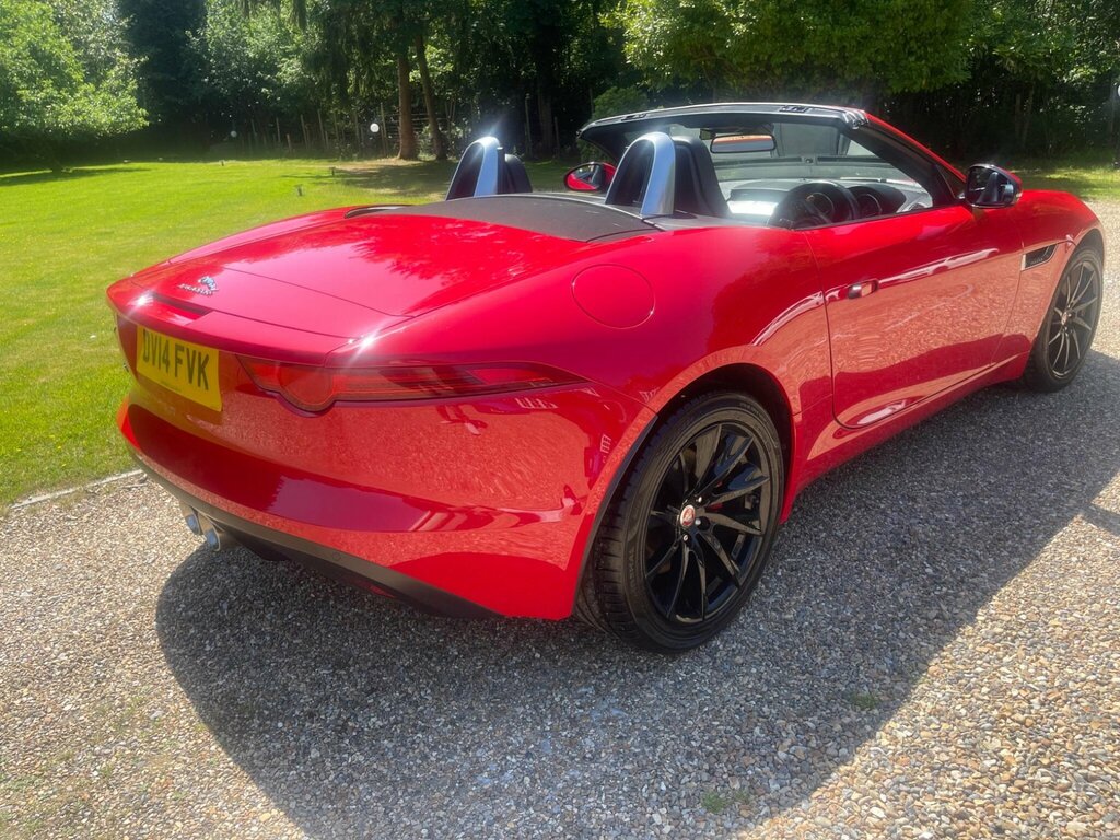 Jaguar F-Type 3.0 V6 Convertible Euro 5 Ss 3 DV14FVK Red #5